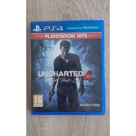 Uncharted 4 Ps4 - Excellent État, Jeu Complet + Boîte Originale