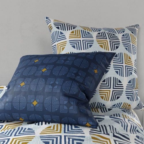 Parure De Lit En Coton Multicolore 260x240 Cm