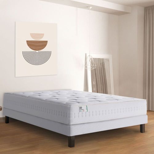 Matelas 100% ressorts, épaisseur 26cm, accueil moelleux - 140x190 cm