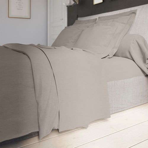 Drap Housse Percale Fumée 180x200 Cm