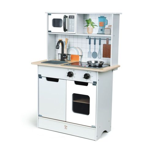 Cuisine intéractive en bois pour enfant