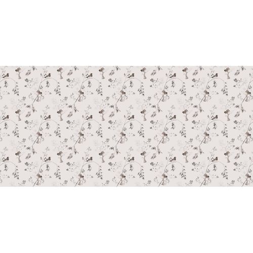 Papier peint panoramique moineaux du japon beige 375x250cm