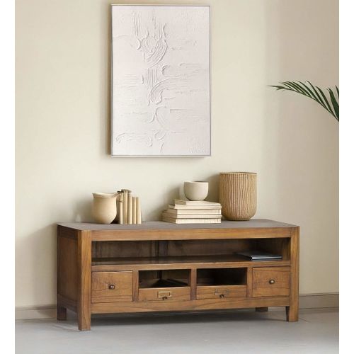 Tableau à l'huile en bois blanc, 80x120 cm