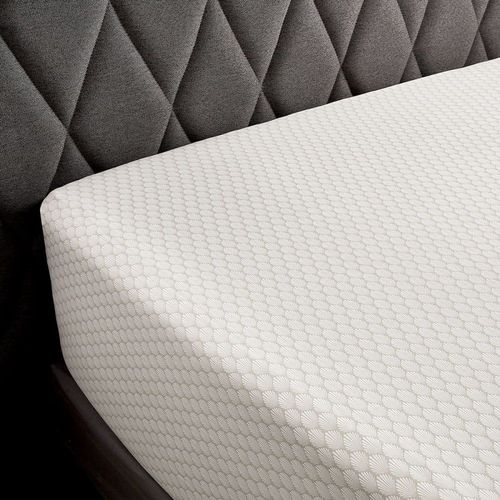 Drap Housse Satin Beige 140x200 Cm