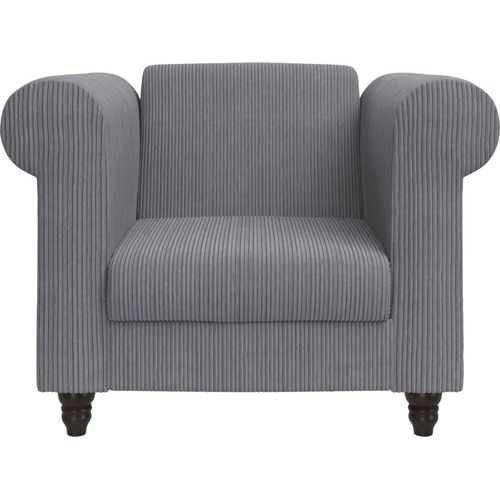 Fauteuil Relax En Tissu Gris