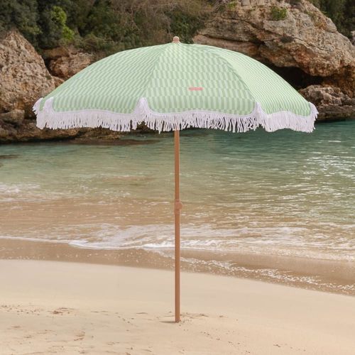 Grand Parasol Polyester 210x180cm Vert