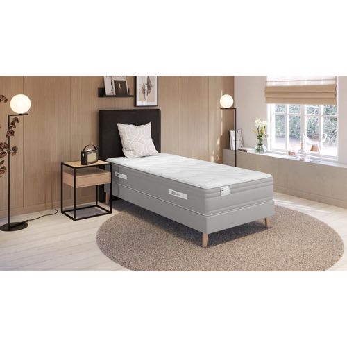 Matelas 90x200 ressorts ensachés Confort ferme H25
