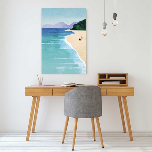 Papier peint pRomenade sur la plage 156x270 cm