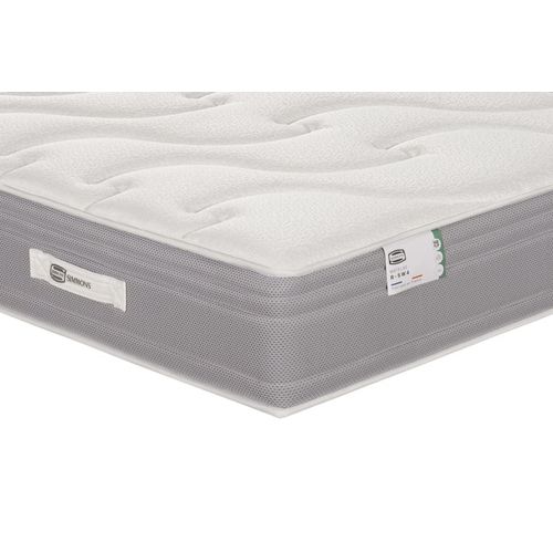 Ensemble 160x200 Matelas ressorts ensachés mi-ferme H25 + 2 sommiers