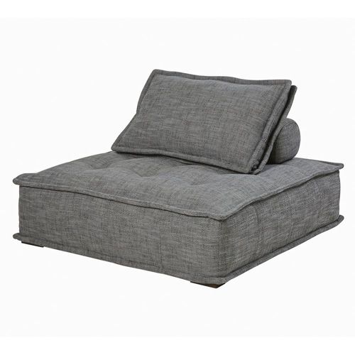 Chauffeuse Pour Canapé Modulable Gris Charbon