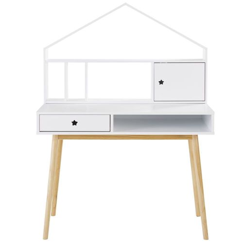 Bureau 1 Tiroir Blanc