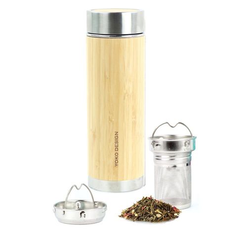 Theiere Isotherme Bambou "" Zen'n'go 350 Ml