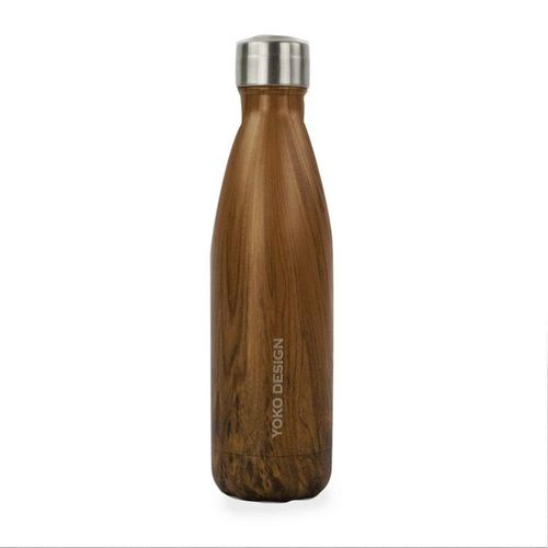 Bouteille Isotherme 500 Ml Finition Bois