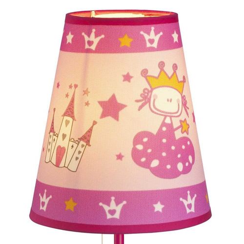 Lampe À Poser Princesse Rose Pour Chambre D'enfant