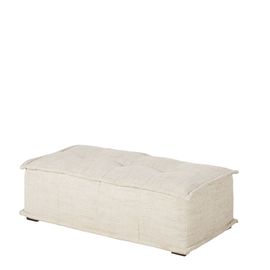 Pouf Pour Canapé Modulable Beige Sable