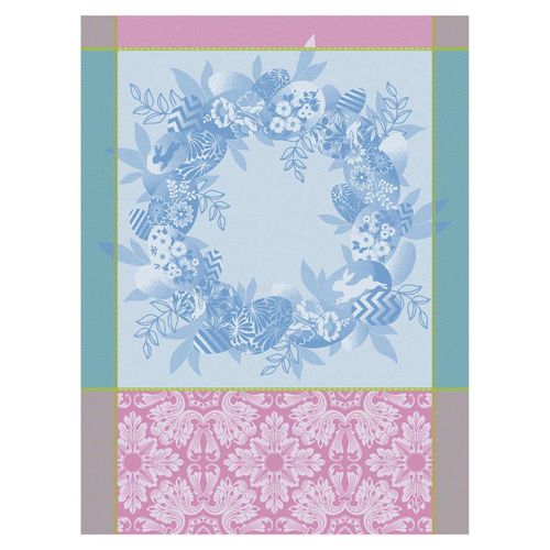 Torchon En Coton Myosotis 60 X 80