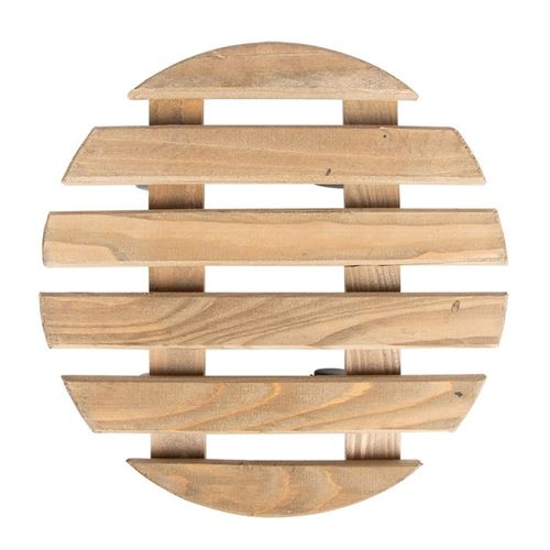 Support roulettes plantes rond 29 cm