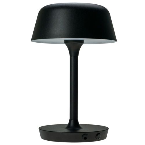 Lampe À Poser En Métal Noir Mat
