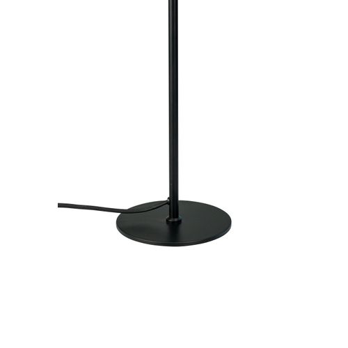 Lampe À Poser En Verre Et Métal Noir Mat