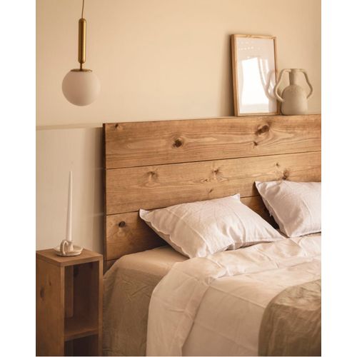 Tête De Lit En Bois De Pin Vieilli 160x80cm