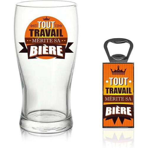 Stc Coffret Verre À Bière Travail