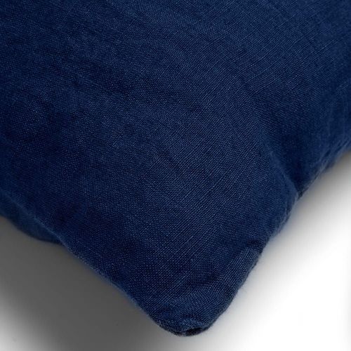 Housse De Coussin Linn - Bleu 45x45 Cm
