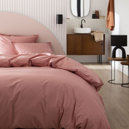 Drap Housse En Coton Rose Solaire 140x200 Made In France