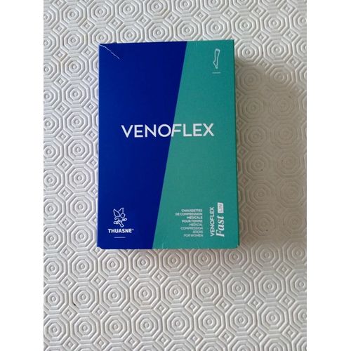Chaussettes De Contention 2, Taille 3l, Thuasne Venoflex Lin, Neufs Avec Étiquettes.