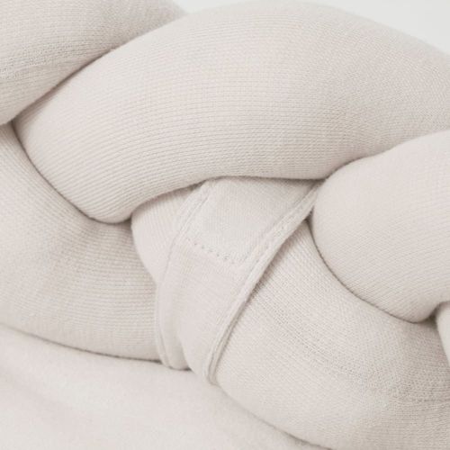 Tour De Lit Bébé Coton Tressé Ivoire 90 Cm