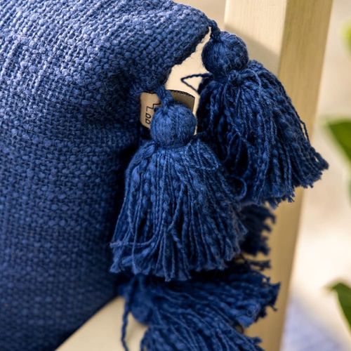 Housse De Coussin Ruby - Bleu 45x45 Cm