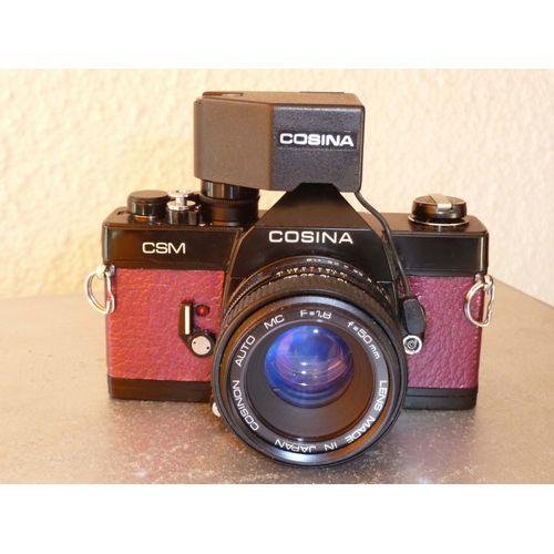 COSINA CSM, reflex 24x36 semi-automatique, Japon 1978