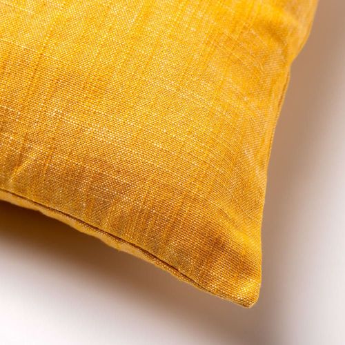 Housse De Coussin Natura - Jaune 45x45 Cm