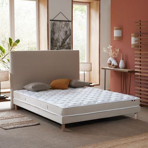 Matelas eco conçu polylatex recyclé très ferme 80 kg 140x190