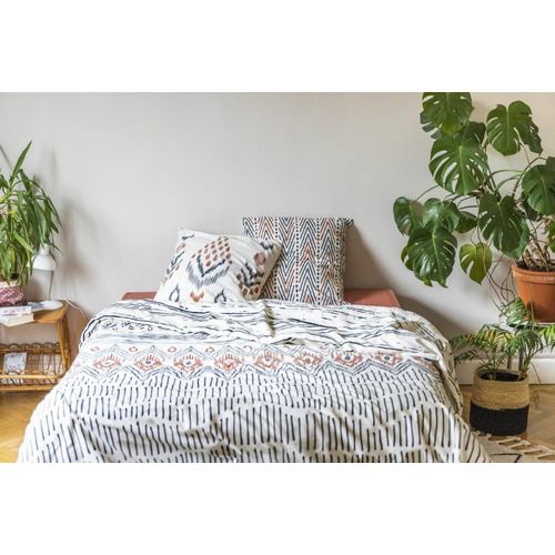 Parure De Couette 3pcs Coton 57 Ethnic