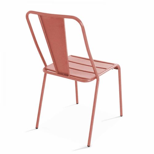 Chaise En Métal Argile