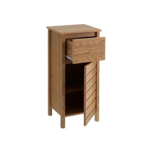 Meuble De Rangement Salle De Bain En Bois 34x30x78cm