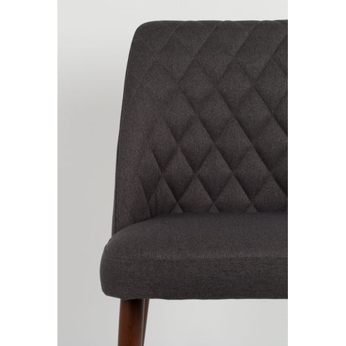Fauteuil Design En Tissu Noir