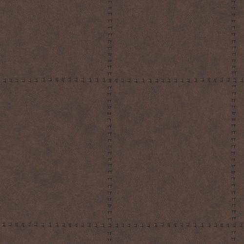 Papier peint effet cuir marron 1000x53cm