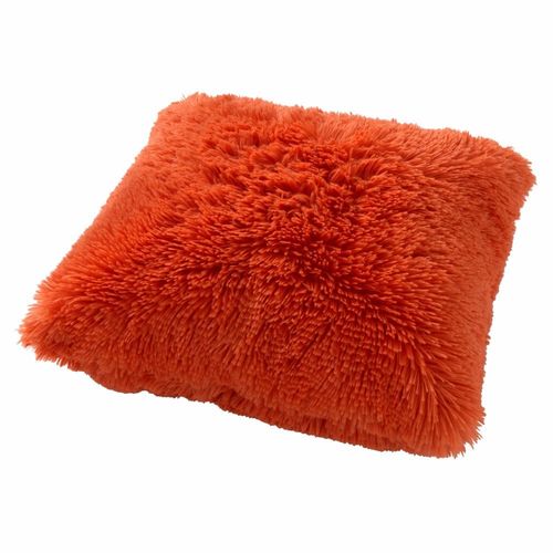 Housse De Coussin Fluffy - Rouge 45x45 Cm