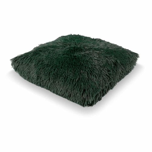 Housse De Coussin Fluffy - Vert 60x60 Cm
