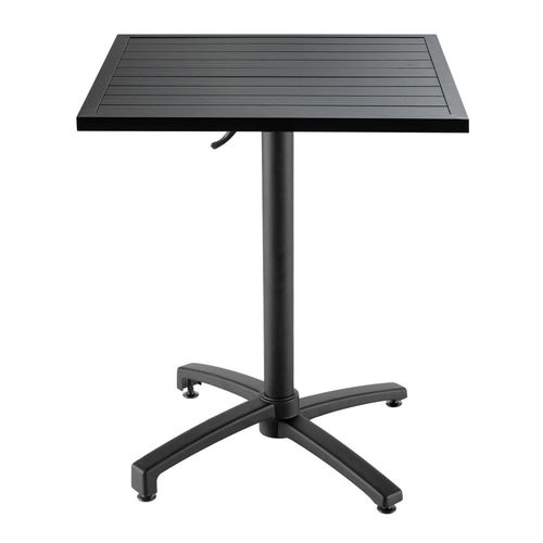 Table De Jardin Carrée En Aluminium