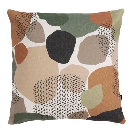 Coussin Extérieur Brun/Multicolore 43x43