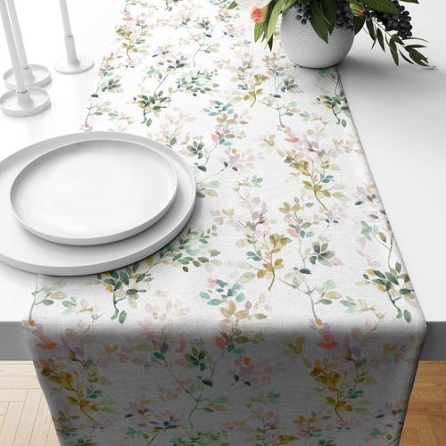 Chemin De Table En Coton Multicolor 140x45