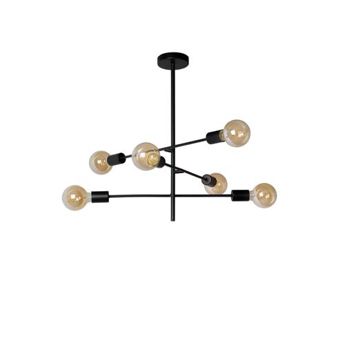 Lustre En Métal 6 Douilles Lester