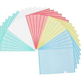 30Pcs Enveloppe Plastique Expédition, Sacs D'Expédition Colorés
