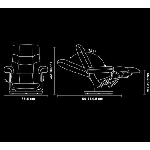 Fauteuil De Relaxation En Microfibre