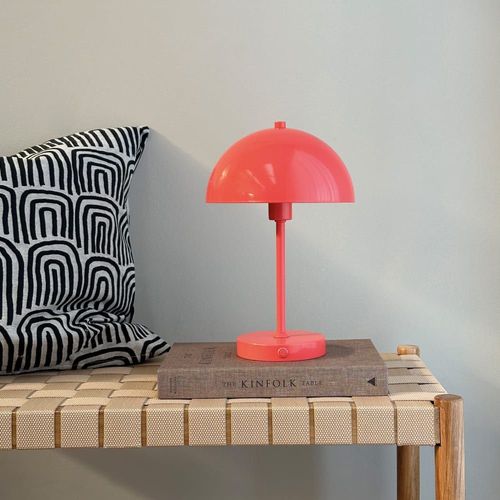 Lampe À Poser En Métal Rose Néon
