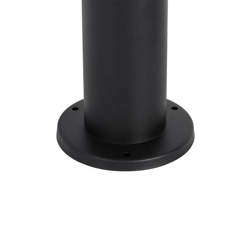 Lampadaire Extérieur Noir 45 Cm 2 Lumières Ip44 Réglable