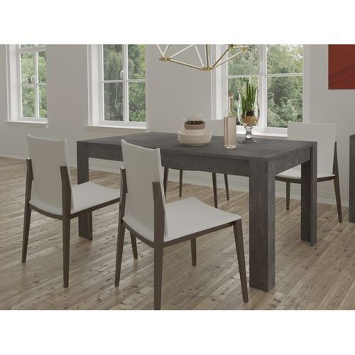 Table À Manger En Effet Ardoise 8 Personnes L160