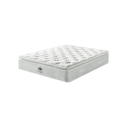 Matelas velours ressorts ensachés 160x200 cm épaisseur 30 cm